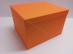 Pomarańczowy karton 30x25x12 cm