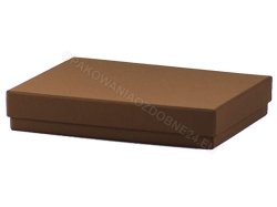 Brązowe pudełka 350x240x70 mm z wieczkiem