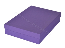 Pudełko fioletowe 350x240x30 mm