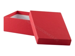 Czerwone pudełko 300x250x120 mm matowe