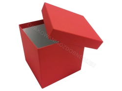 Flower box 150x150x150x mm red