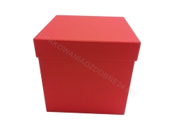 Pudełko na kwiaty - flower box red