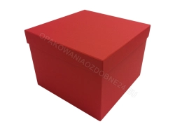 Pudełko 200x200x150 mm czerwone