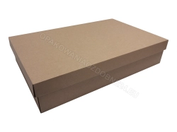Pudełko fasonowe 450x280x75 mm gładkie kraft