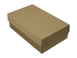 Opakowanie z kartonu eko 20x15x8cm karbowane