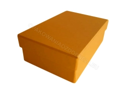 Karton 300x250x120 mm pomarańczowy świąteczny