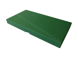 szmaragdowe pudełko DL na voucher lub kartkę format dl