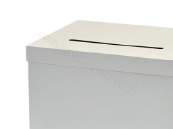 Pudełko na koperty 300x250x200 mm baza białe