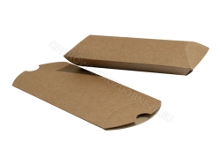 Pudełko pillow box 120x84x35 mm gładkie kraft