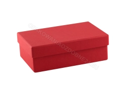 Czerwone pudełko 220x150x70 mm matowe