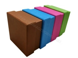 Pudełko 90x90x40 mm ręcznie oklejone