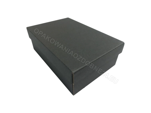 Pudełko 15x10x5 cm czarne tekturowe