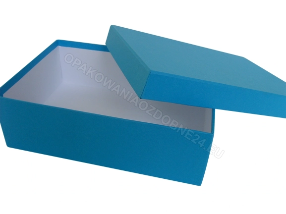 Pudełko  220x150x70 mm matowe niebieskie