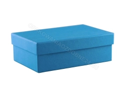 Pudełko ozdobne 300x250x120 mm matowe niebieskie