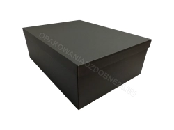 Pudełko na prezent 300x250x120 mm matowe czarne