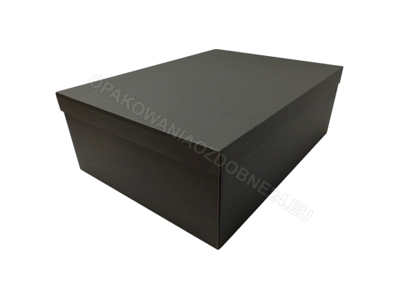 Pudełko na prezent 400x300x140 mm matowe czarne