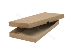 Pudełko fasonowe 225x115x20 mm gładkie kraft