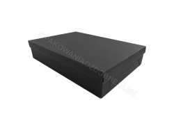 Pudełko 350x240x70 mm czarne na koszulę