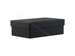Pudełko ozdobne kartonowe 300x250x120 mm matowe czarne