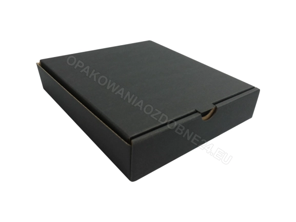 Pudełko kaszerowane 150x130x30 mm czarne matowe