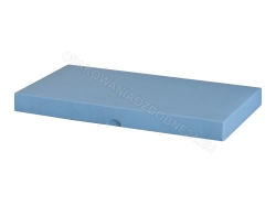Pudełko fasonowe 22,5x11,5x2 cm lawenda jeans gładkie