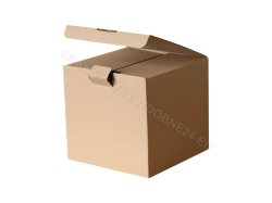 Pudełko fasonowe 150x150x140 mm gładkie kraft