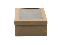 Duże pudełko z okienkiem 350x240x120 mm