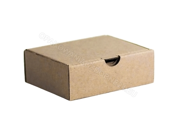 Małe pudełko 90x75x30 mm gładkie kraft