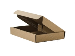 Fasonowe pudełko 200x140x30 mm - lekko otwarte widok z ukosa