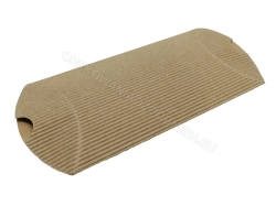 Pudełko produktowe Pillow Box 120x84x35 mm - widok w formie płaskiej