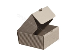 Pudełko fasonowe eko 100x100x50 mm karbowane