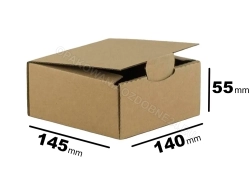 Pudełko 145x140x55 mm gładkie eko
