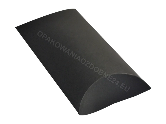 Pudełko ozdobne poduszka Pillow box black 120x84x35 mm