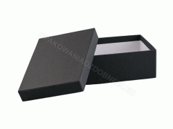 Pudełko ozdobne 150x100x50 mm matowe gładkie na zdjęciu czarne matowe