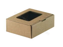 Pudełko na kosmetyki 90x75x30 mm z okienkiem