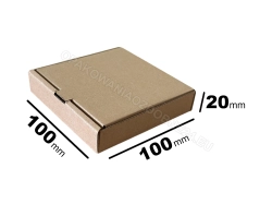 Pudełka 10x10x2 cm małe gładkie 1200 szt.