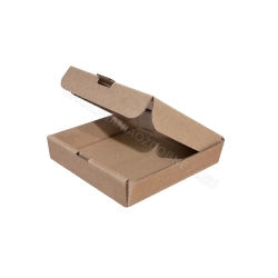 Pudełko 100x100x20 mm gładkie z okienkiem