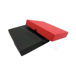 Czerwone pudełko ozdobne 120x90x20 mm - widok na dwa pudełka