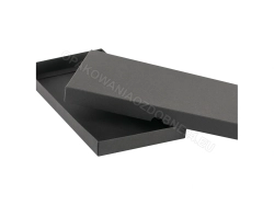 Pudełko 225x115x20 mm czarne składane