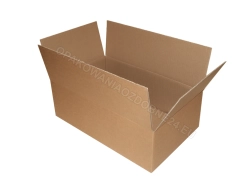 Karton klapowy 160x100x75 mm – 3-warstwowy, fala E, szary kraft