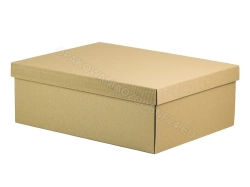 Pudełko 400x300x145 mm karbowane kraft