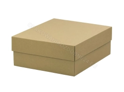 Pudełko kartonowe 320x280x140 mm gładkie kraft na odzież lub zestaw prezentowy