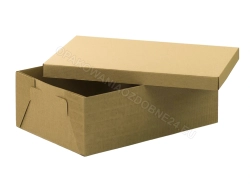 Pudełko Allegro Box 350x240x120 mm paczkomat InPost 25 szt. widok z ukosa