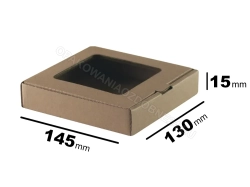 Pudełko 145x130x15 mm komplet 100 szt.