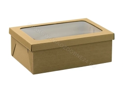 Pudełko ozdobne karbowane 350x240x120 mm, zamknięte