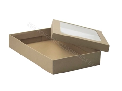 Pudełko 450x280x75 mm z okienkiem