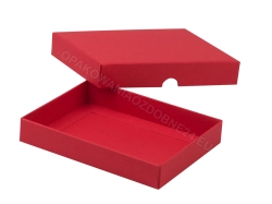 Czerwone pudełko ozdobne 120x90x20 mm