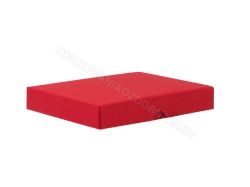 Czerwone pudełko ozdobne 120x90x20 mm - zamknięte