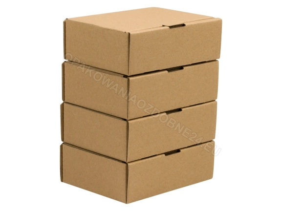 Pudełko fasonowe 90x75x30 mm gładkie kraft