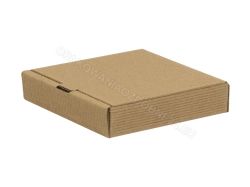 Pudełko Fefco 0426 otwarta fala eko 10x10x2 cm